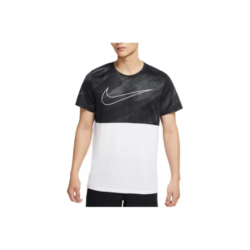 Nike Dri-Fit T-Shirts Men Black/White