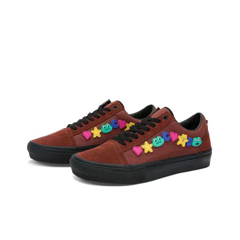 Vans Old Skool Frog Skateboards Brown-1