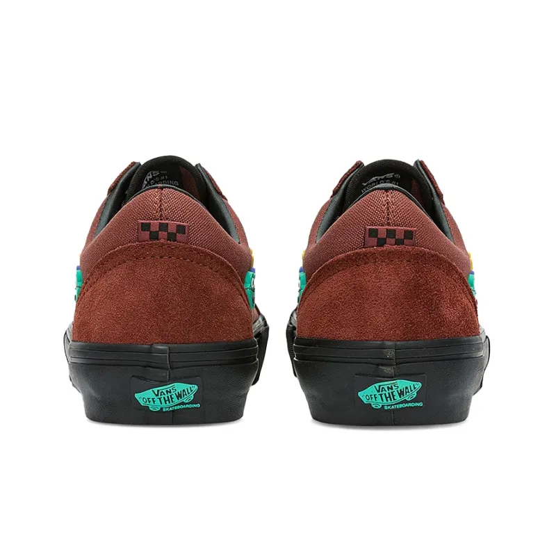 Vans Old Skool Frog Skateboards Brown-4