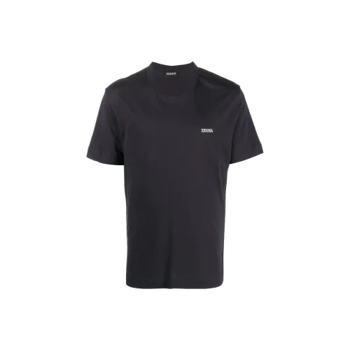 Ermenegildo Zegna T-Shirts Men Blue