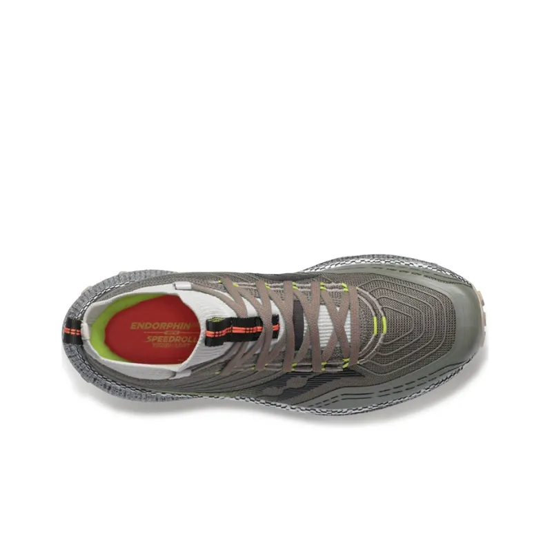 Saucony Endorphin Trail Mid Olive Black-3