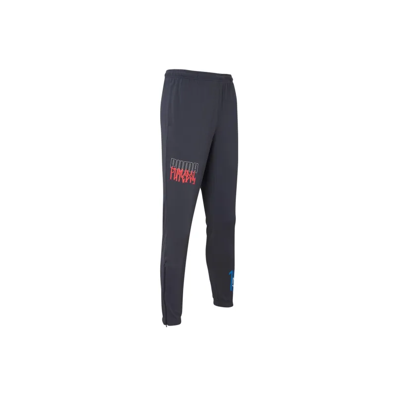 PUMA X NEYMAR JR Knitted Sweatpants Men Ebony Wood-2
