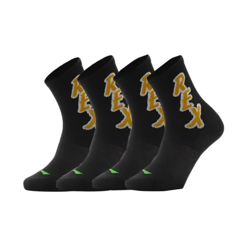 LiNing x Disney Toy Story Series Mid Calf Socks Unisex 2 Pack Black