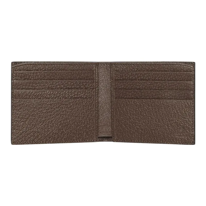 GUCCI Supreme Canvas Wallet Men's Ebony-4