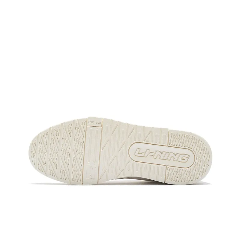 LiNing 001 BTC BTC Low Top Skateboard Shoes Women's White-4