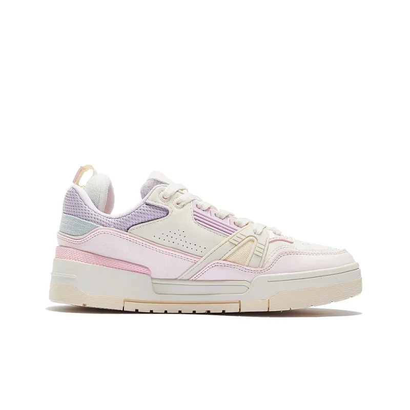 LINING 001 Btc 'White Pink Purple' Women's-1