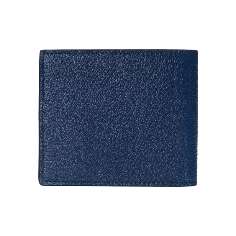 GUCCI GG Marmont Leather Wallet Regular Men's Royal Blue-2