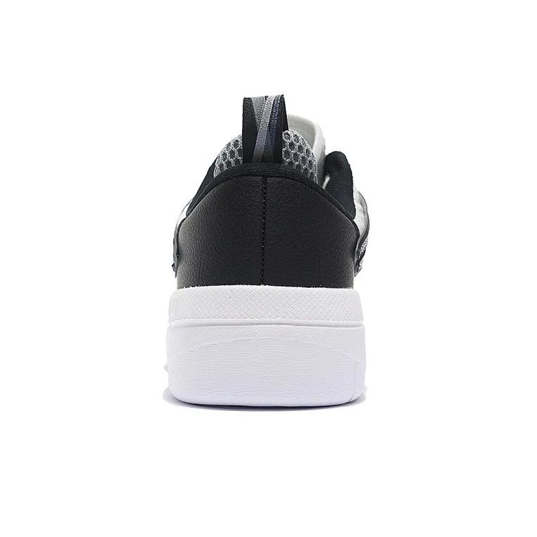 LiNing Wave Lite Low Top Skateboard Shoes Men's Black White-5