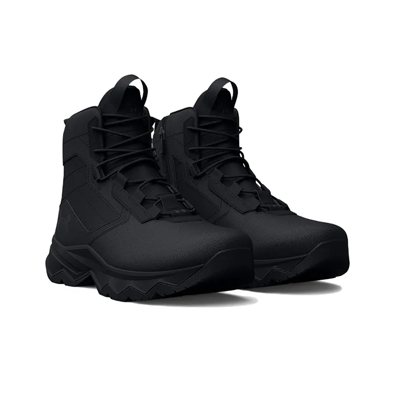Under Armour Stellar G2 6 Inch Side Zip 'Black Pitch Grey'-2