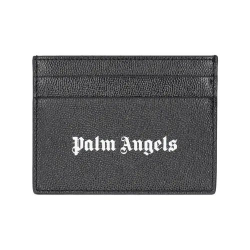 PALM ANGELS Gothic Logo-print Cardholder