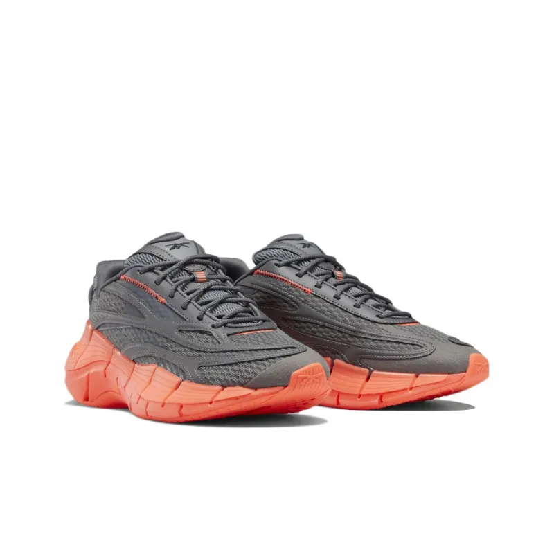 Reebok Zig Kinetica 2.5 Grey Orange Flare-2