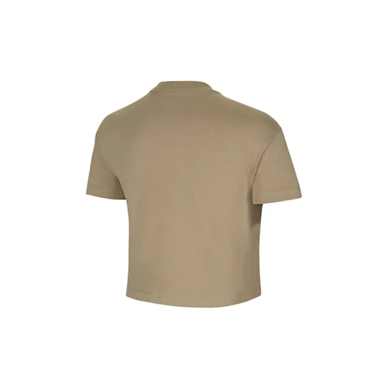 Nike Crop Tops Women's Khaki-1