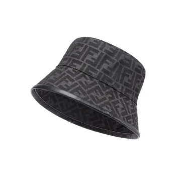 FENDI Jacquard Ff Fabric Bucket Hat