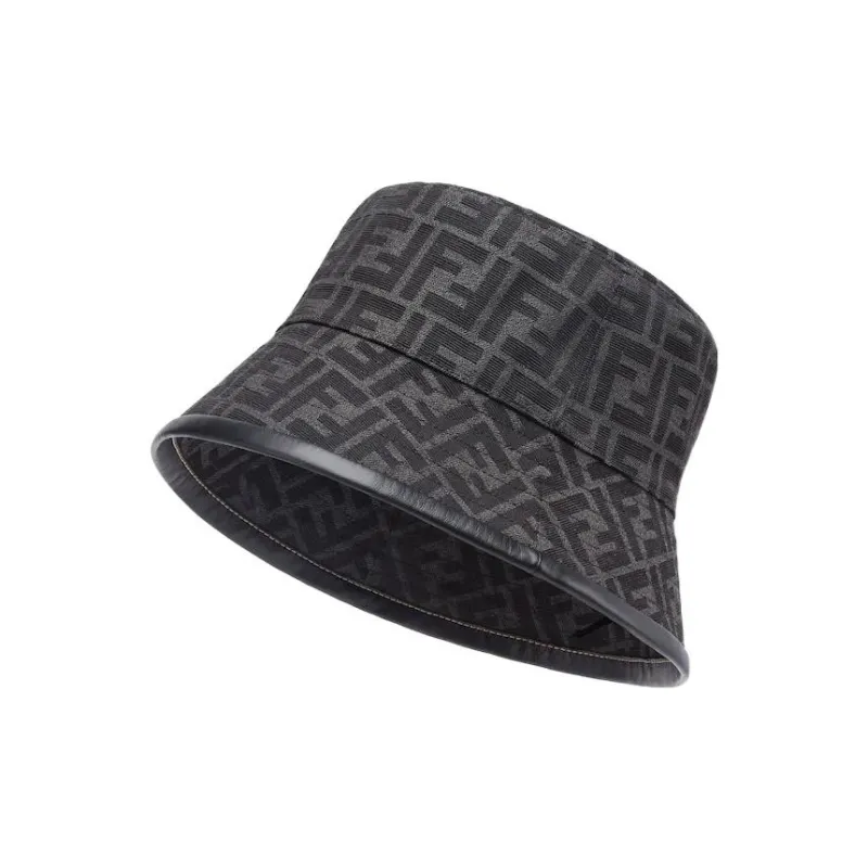 FENDI Jacquard Ff Fabric Bucket Hat-0