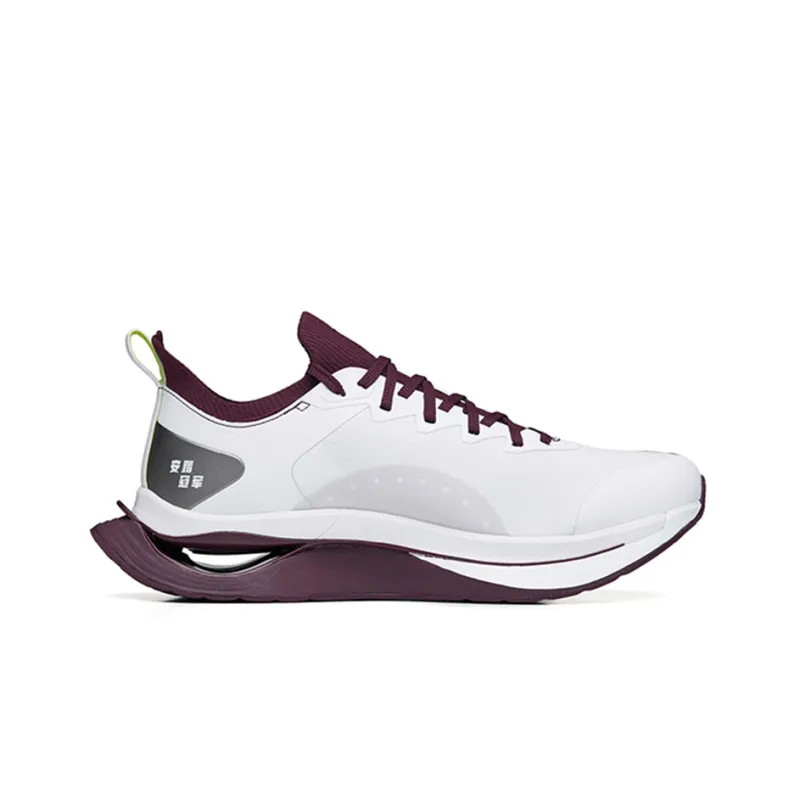 Anta Running Shoes Men's White Purple-1