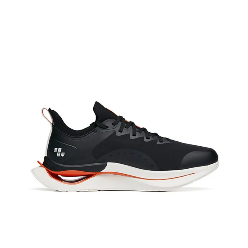 Anta Running Shoes Men's Black Orange-1