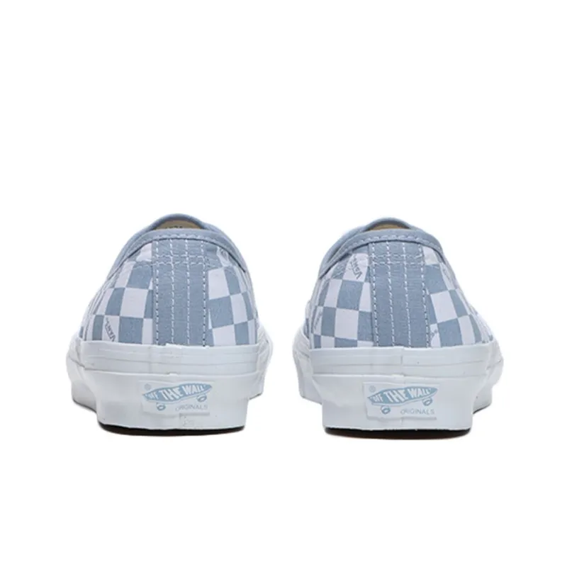 Vans Vault Og Authentic Lx Checkerboard White Sky Blue-3