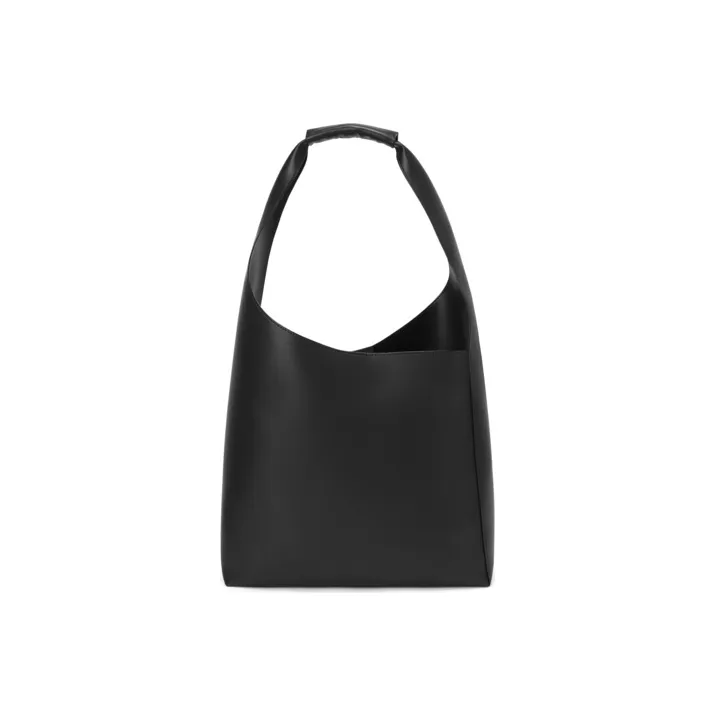 CHARLES&KEITH PU Charles & Keith Bag, Tote Bag, Shopping Bag, Shoulder Bag Women's Black/Chocolate-0