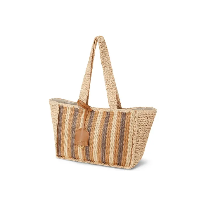 CHARLES&KEITH PU Tote Bag, Shopping Bag, Beach Bag, Shoulder Bag Regular Women's Multicolor-2