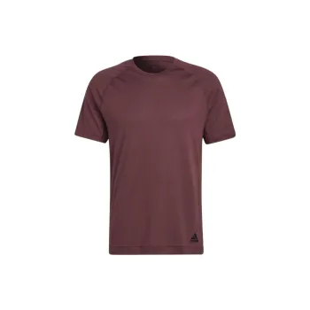 Adidas T Shirts Men Burgundy