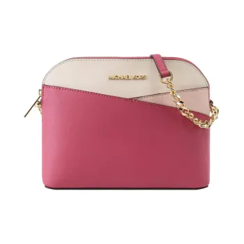 MICHAEL KORS Jet Set Travel Leather Dome Bag Shoulder Bag Crossbody Bag Women's Pink