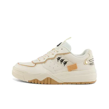 Kappa Low Top Skateboard Shoes Unisex White Brown