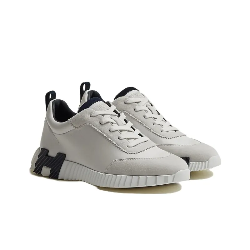 HERMES Bouncing Sneakers Blanc-2