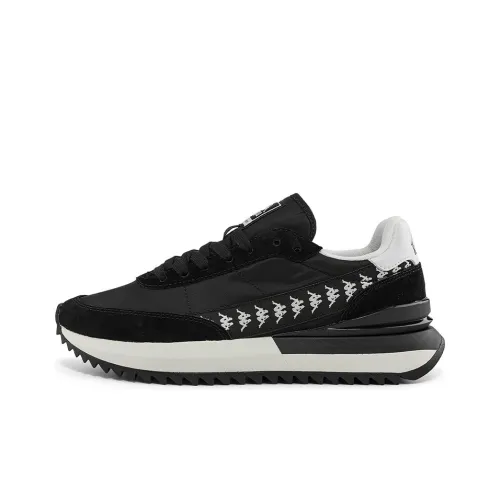 Kappa Low Top Training Running Shoes Unisex Black White