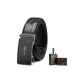 Black Strap Gunmetal Buckle+Premium Box