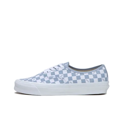 Vans Vault OG Authentic LX Checkerboard White Sky Blue