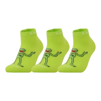 LiNing x Disney Ankle Socks Unisex 3 Set 3 Pack Green