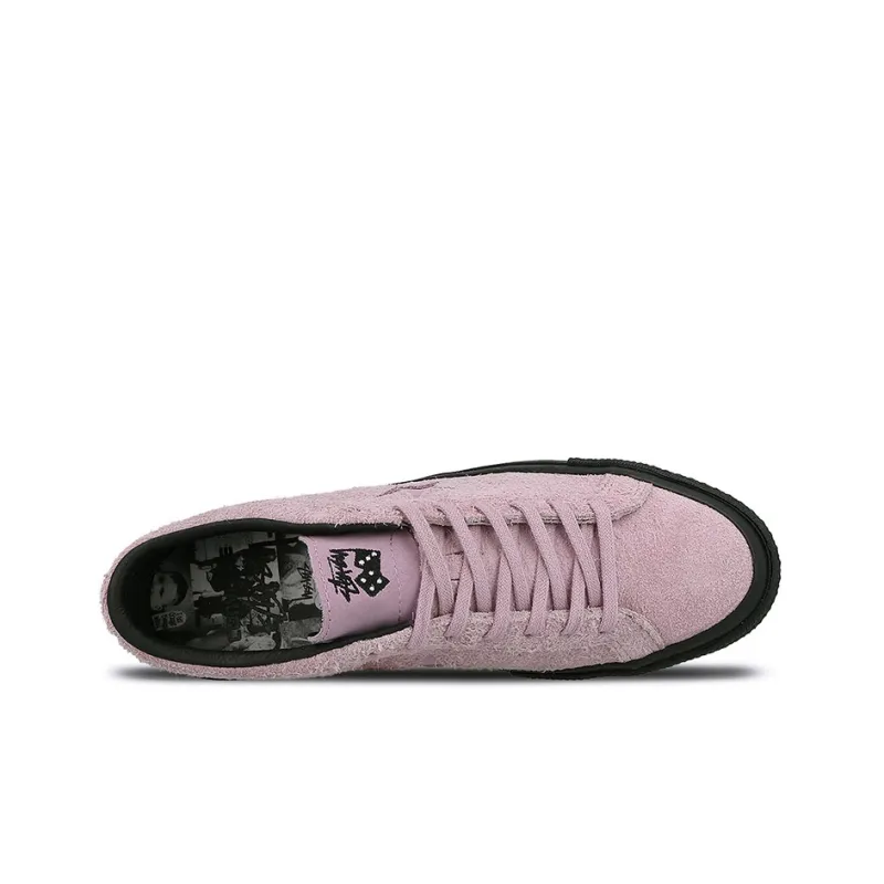 One Star Stussy X Converse 74 Low 'Mauve Mist'-4