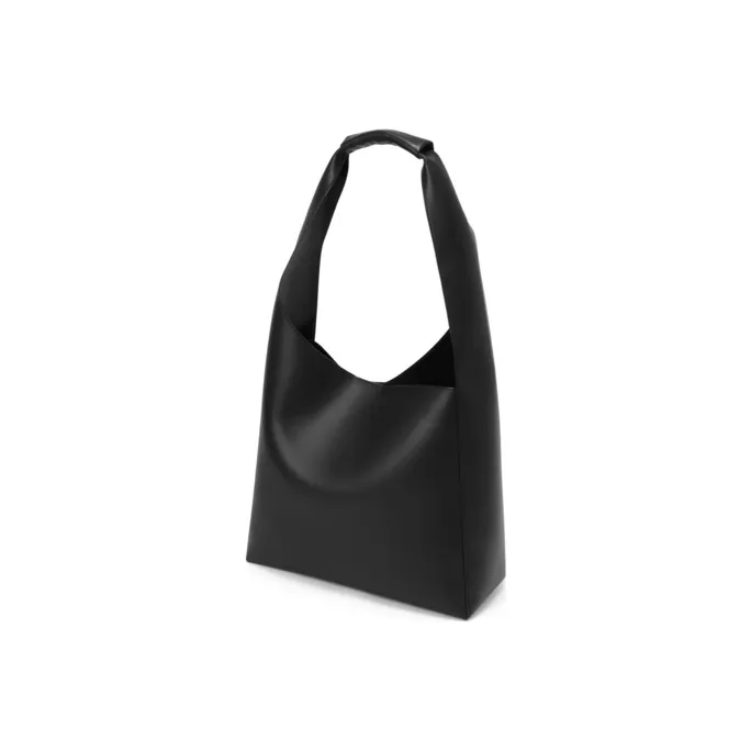 CHARLES&KEITH PU Charles & Keith Bag, Tote Bag, Shopping Bag, Shoulder Bag Women's Black/Chocolate-2