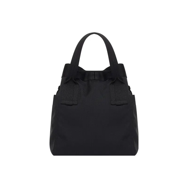 Balenciaga Army Nylon Tote Bag Shopping Bag Shoulder Bag Handbag Small Size Men's Black-3