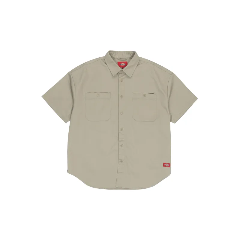 Dickies Shirts Men Sand-2
