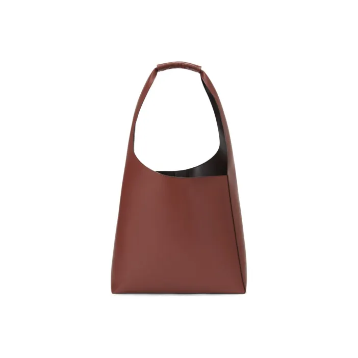 CHARLES&KEITH PU Charles & Keith Bag, Tote Bag, Shopping Bag, Shoulder Bag Women's Black/Chocolate-5