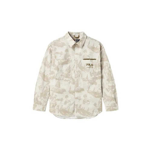 FILA Shirts Men Allover Print