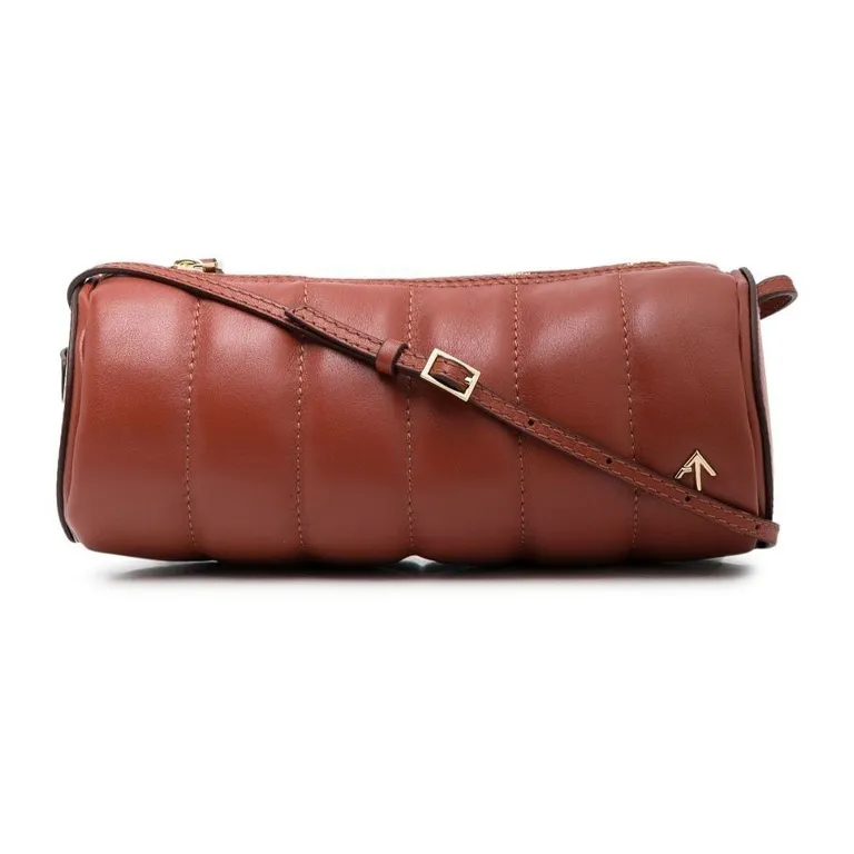 Manu Atelier Calfskin Handbag, Shoulder Bag Women's Red-0