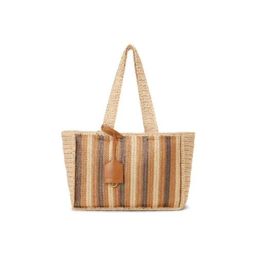 CHARLES&KEITH PU Tote Bag, Shopping Bag, Beach Bag, Shoulder Bag Regular Women's Multicolor