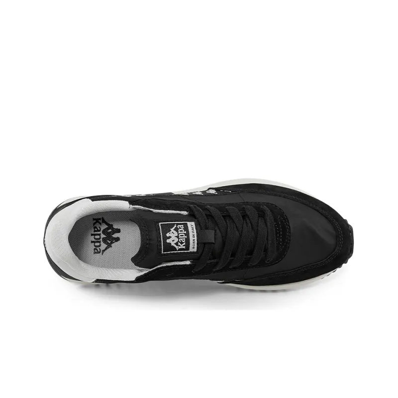 Kappa Low Top Training Running Shoes Unisex Black White-5