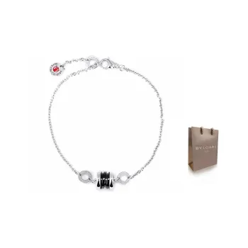 BVLGARI 925 Sterling Silver Bracelets Unisex Silver