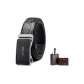 Black Strap Silver Buckle+Premium Box