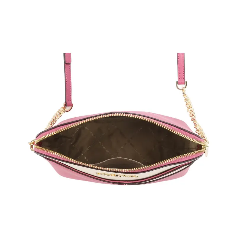 MICHAEL KORS Jet Set Travel Leather Dome Bag Shoulder Bag Crossbody Bag Women's Pink-3