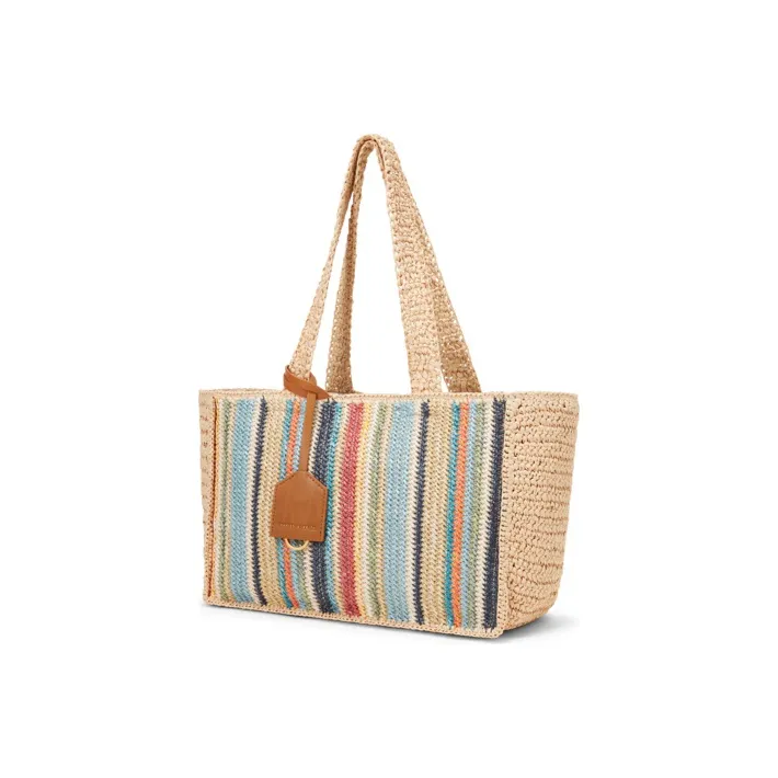 CHARLES&KEITH PU Tote Bag, Shopping Bag, Beach Bag, Shoulder Bag Regular Women's Multicolor-5