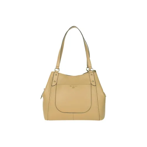 MICHAEL KORS MICHAEL KORS Luggage Collection Litchi Grain Leather Handbag Large Size Women's Beige