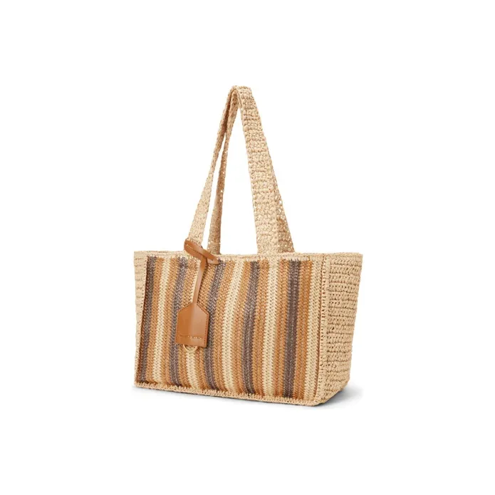 CHARLES&KEITH PU Tote Bag, Shopping Bag, Beach Bag, Shoulder Bag Regular Women's Multicolor-1