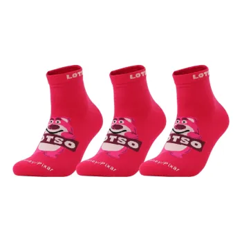 LiNing x Disney Ankle Socks Unisex Rose Red