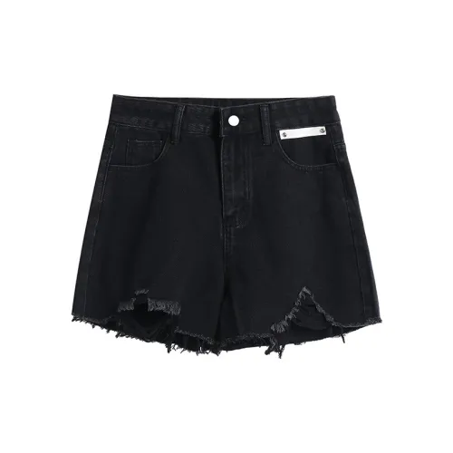 WOWI Denim Shorts Women's Black