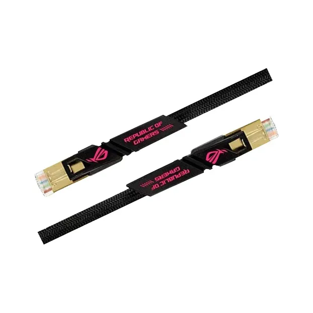 ROG 2.4GHz+5GHz 10 Gigabit Ethernet Cable ZOOM CAT7 Home 1.5m/3m Ethernet Cable For Home Use-0