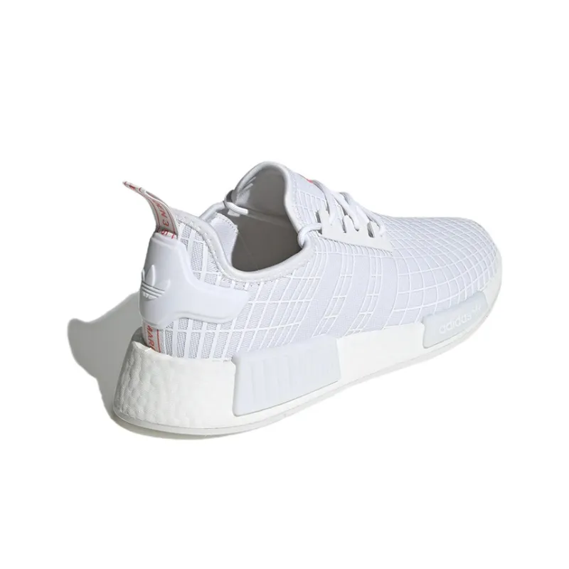 Adidas Originals Nmd R1 Cloud White Solar Red-3